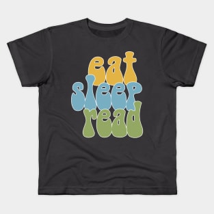 Eat Sleep Read / English Nerds / College Student Kids T-Shirt